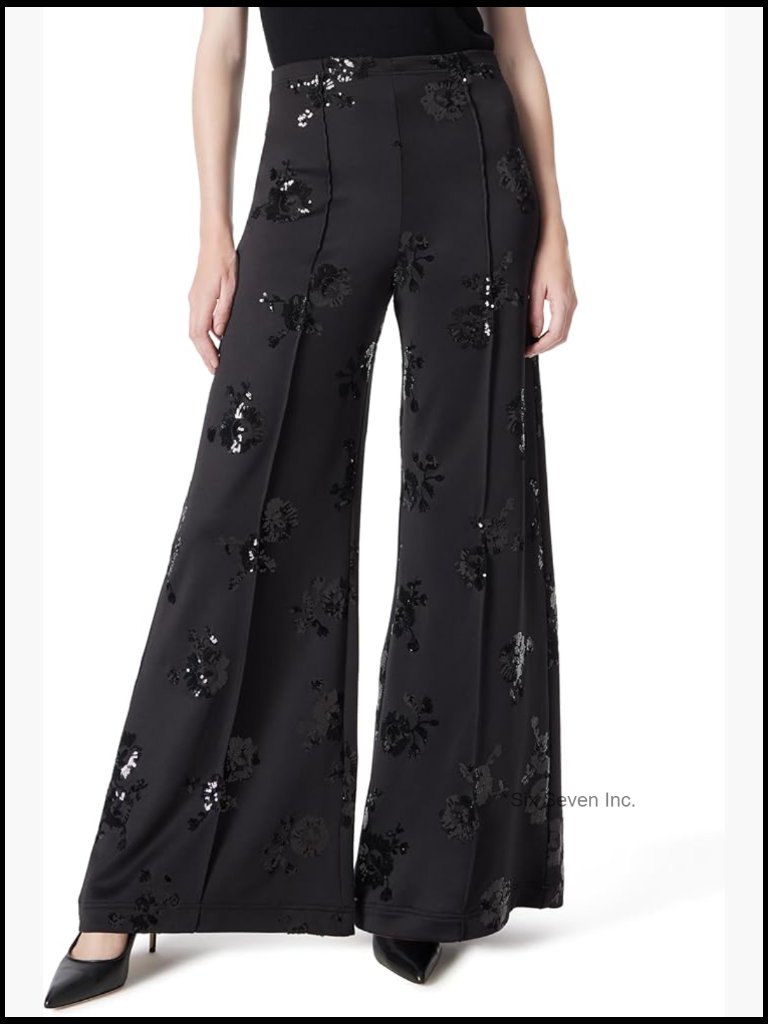 High Rise Pull On Pin Tuck Pant Wide Leg Casual Work Pant